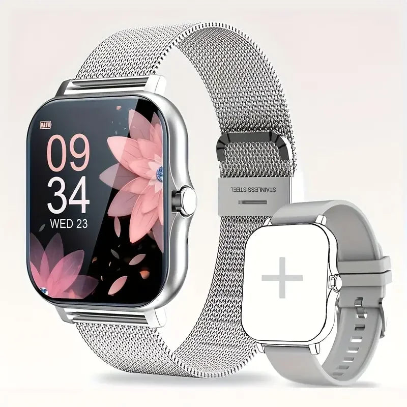 Odelettevcy Smartwatch – Bluetooth Call, Multi-Sport, Message Reminder