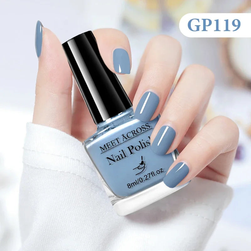 Water-Based Nail Polish – Quick Drying Long-Lasting 8ml Manicure