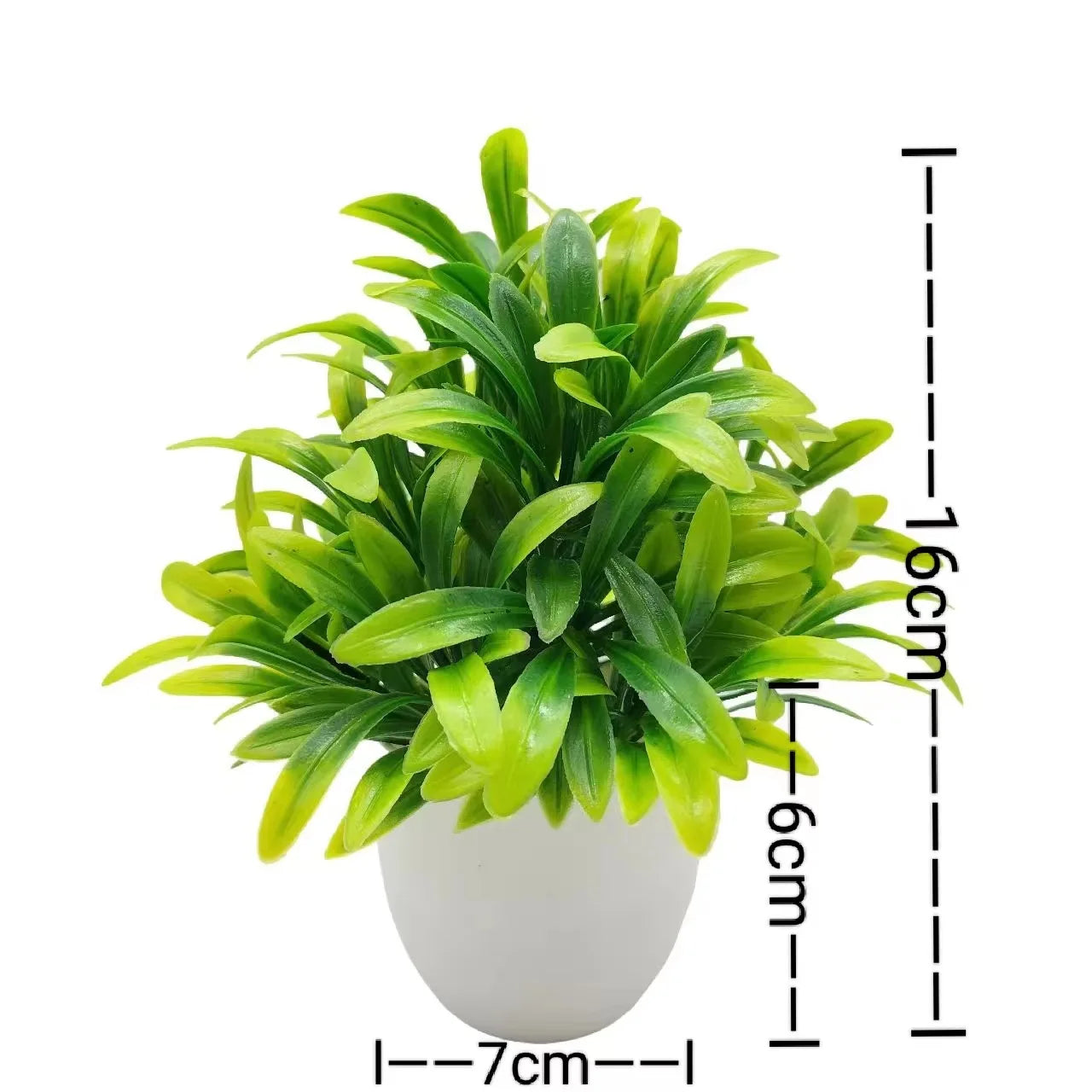 Artificial Plants in Plastic Pots for Home, Office, and Bedroom Decoration – Perfect Greenery for Indoor & Outdoor Spaces