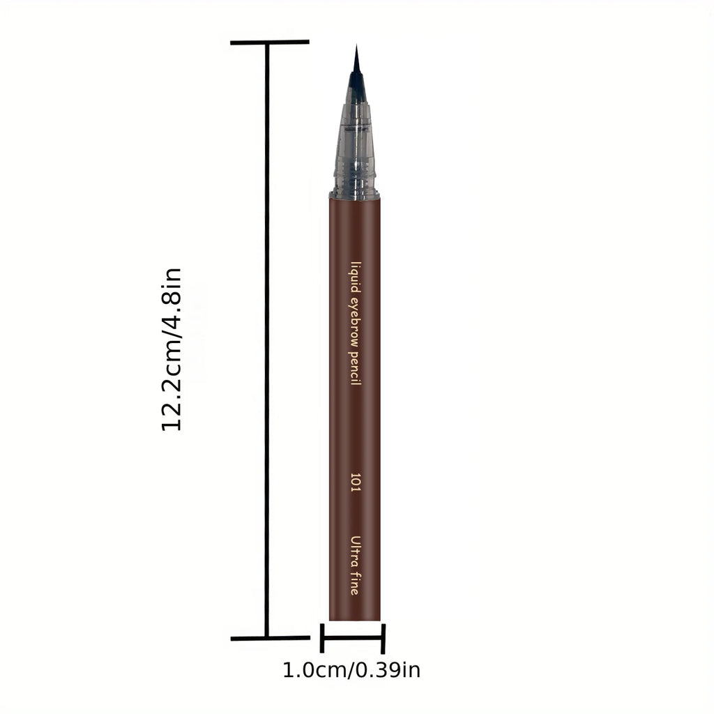 Waterproof Liquid Eyebrow Pencil – Sweat-Proof Dual-Purpose Makeup Pen