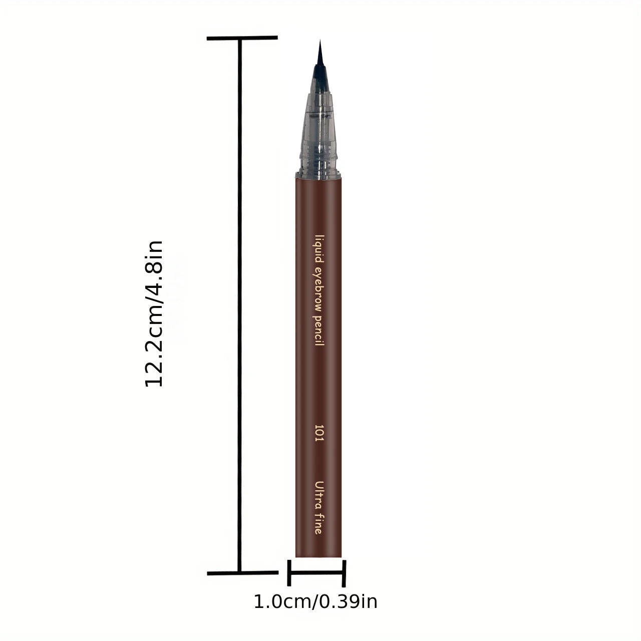 Waterproof Liquid Eyebrow Pencil – Sweat-Proof Dual-Purpose Makeup Pen