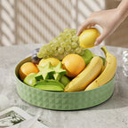 360° Rotating Kitchen Spice Rack – Non-Slip Cabinet Storage Tray | Multi-Use Organizer for Condiments, Cosmetics, and Sundries
