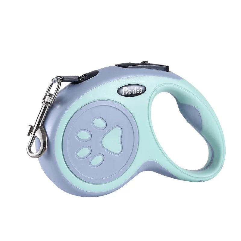 Automatic Retractable Dog & Cat Leash – Durable Nylon, 3m/5m for Small Pets