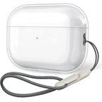 Clear Shockproof AirPods Case with Lanyard – Compatible with AirPods 1/2/3/4/Pro/Pro2