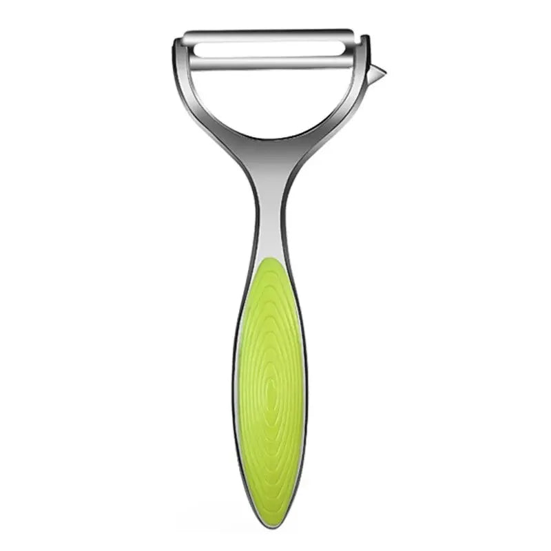 Ergonomic Stainless Steel Vegetable Peeler – Multi-Purpose Potato, Carrot & Fruit Tool