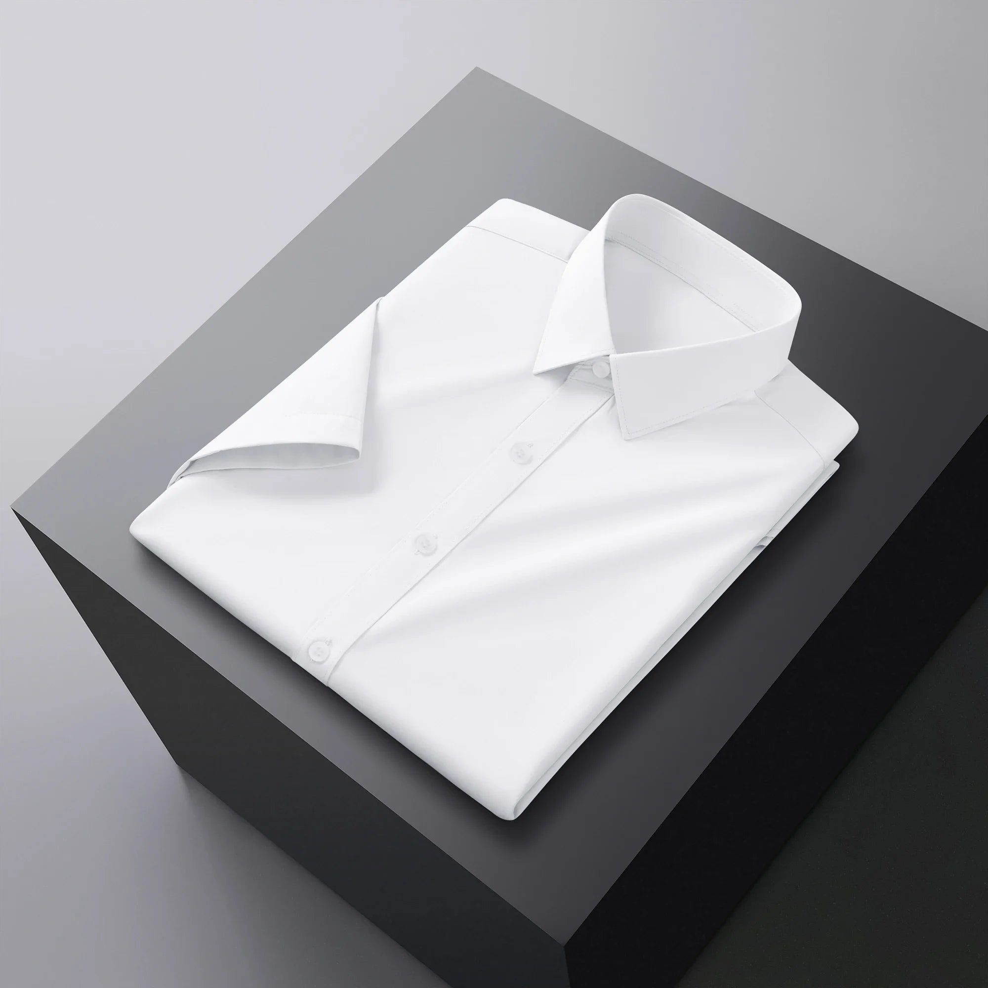 Men’s Short Sleeve Shirt – Casual & Formal Solid Color Summer Top