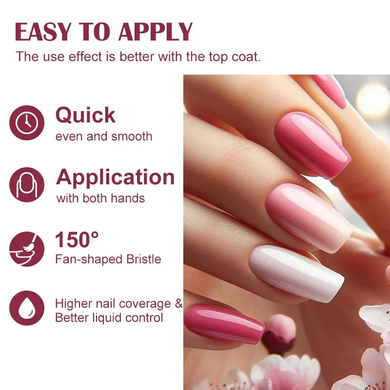 Water-Based Nail Polish – Quick Drying Long-Lasting 8ml Manicure
