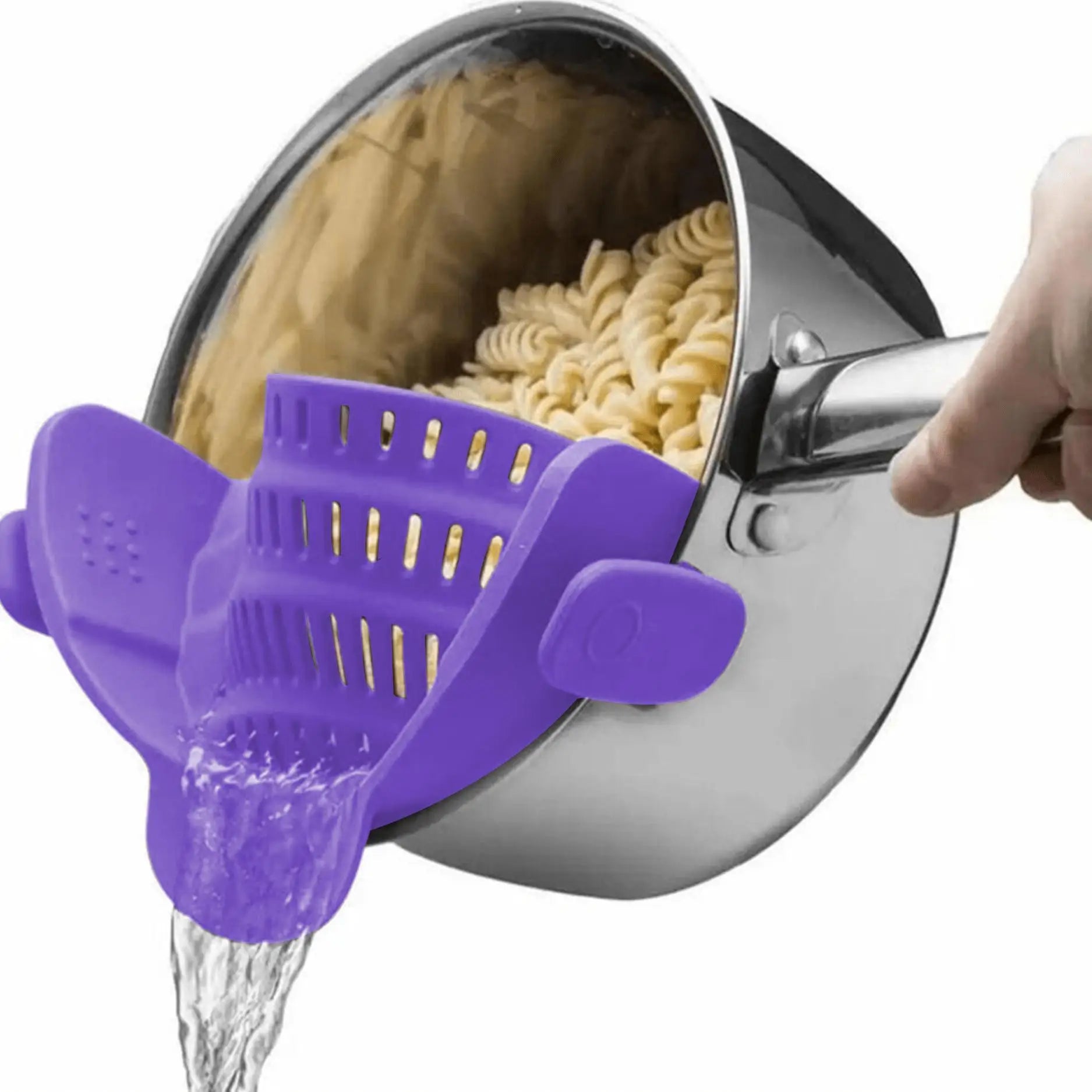 Adjustable Pot Strainer – Clip-On Stainless Steel Strainer for Pots, Pans & Bowls