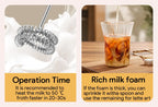 USB Rechargeable Electric Milk Frother & Egg Whisk – 3 Speeds