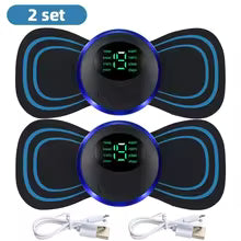 EMS Mini Electric Muscle Massager – Neck & Body Pain Relief, 8 Modes